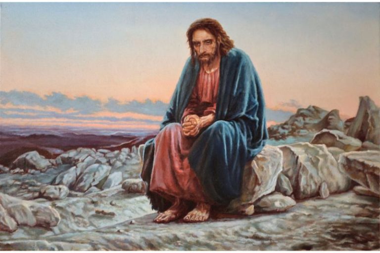 иисус христос в пустыне